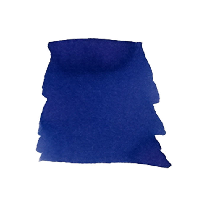 Anderillium Purple Gallinule Purple fountain pen ink in a glass bottle, showcasing vibrant purple ink for writing and calligraphy.