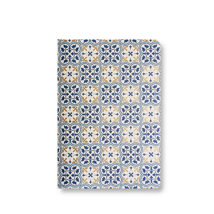 Kartos soft cover A6 journal with Quadrilobo design, featuring a textured cover and compact size for note-taking and journaling.