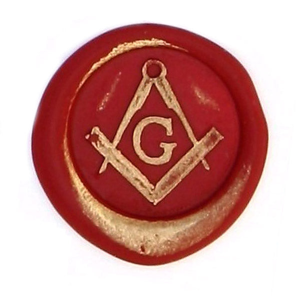 Bortoletti Symbol wax seal with intricate design, used for sealing letters or documents with elegant craftsmanship.