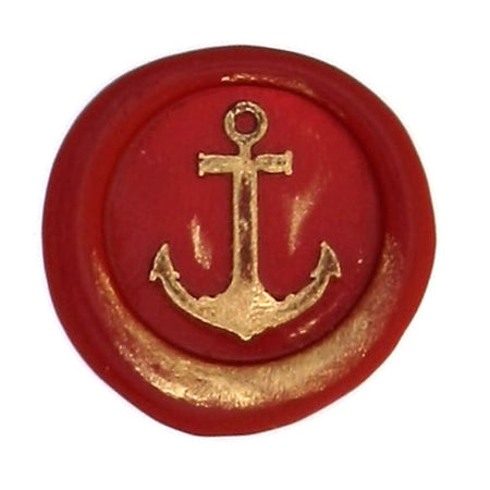 Bortoletti Symbol wax seal with intricate design, used for sealing documents and adding a decorative touch to stationery.