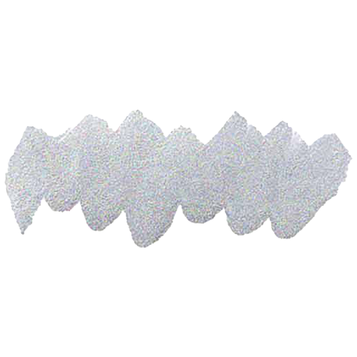 Silver bottled metallic calligraphy ink by Papier Plume, showcasing a glass container with shiny silver ink and calligraphy pen.