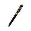 S.T. Dupont Line D Vitruvian Man limited edition fountain pen with detailed design and elegant gold accents.