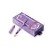 Esterbrook Sakura Street Estie fountain pen with a sleek silhouette and pink floral design on a white background.