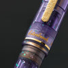 Esterbrook Sakura Street Estie fountain pen with pink floral design and sleek silhouette, featuring gold accents on a white background.