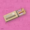 Esterbrook x PEANUT Sally Estie fountain pen with comic-style background, featuring colorful design and smooth ink nib.