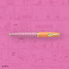 Esterbrook Sally Estie fountain pen with a colorful comic book background, showcasing the stylish design and vibrant details.