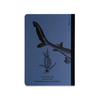Rossi shark-themed journal with a detailed shark illustration on the cover, perfect for writing and note-taking.