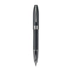 Sheaffer Legacy Chevron black matte fountain pen with gold accents, featuring a sleek design and textured grip.