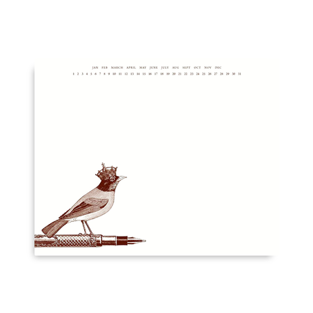 Alexa Pulitzer Sir Writes A Lot mousepad featuring a creative illustration, ideal for adding personality to your workspace.