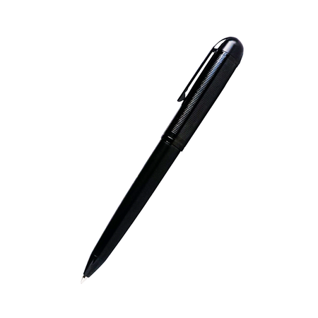 Wahl-Eversharp Skyline ballpoint pen with black trim and sleek black body, designed for smooth writing and stylish appearance.