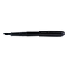 Wahl-Eversharp Skyline fountain pen with black body and silver trim, elegant writing instrument with sleek design and smooth ink flow