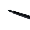 Wahl-Eversharp Skyline fountain pen with black trim, featuring a sleek black finish and detailed design elements.