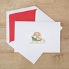 Rossi Christmas Card featuring a festive sleigh design with holiday-themed graphics and vibrant colors.
