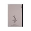 Rossi snake print soft cover journal with lined pages, featuring a sleek snake design on the front.