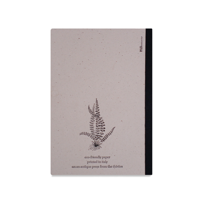 Rossi snake print soft cover journal with lined pages, featuring a sleek snake design on the front.