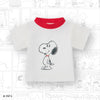 Esterbrook x PEANUTS Snoopy Estie fountain pen with Snoopy shirt design on the front, showcasing detailed artwork and craftsmanship.