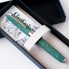 Green Grifos Papier Plume Raya fountain pen with a sleek design and a stingray pattern on the clip.