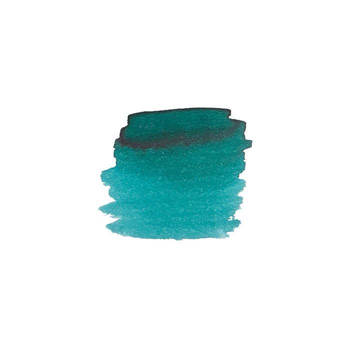 Pilot Iroshizuku Sui Gyoku fountain pen ink 50ml bottle, vibrant blue ink with elegant packaging and branding.