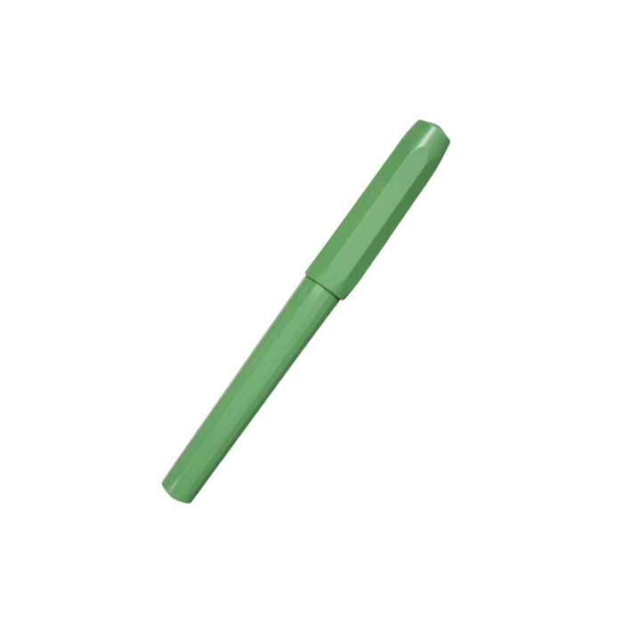 Kaweco Perkeo fountain pen with a sleek design, featuring a metal nib and colorful plastic body, ideal for writing and collection.