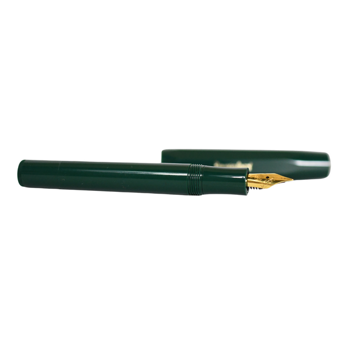 Kaweco Classic Sport fountain pen with a sleek design, featuring a silver finish and a compact, portable build for writing on the go.