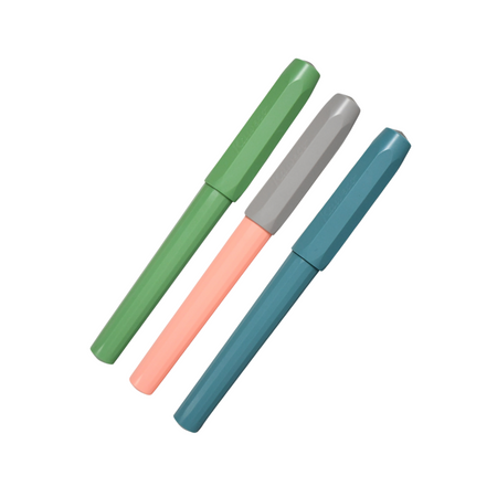 Kaweco Perkeo fountain pen with a sleek design, featuring a metal clip and smooth nib, perfect for writing in style.