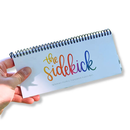 Peerless Watercolors The Sidekick Complete Edition with watercolor paints and brushes in a compact portable set.