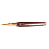 Visconti Mirage Mythos Apollo rollerball pen with gold accents and intricate design, displayed on a white background.