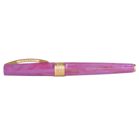 Visconti Mirage Mythos Aphrodite rollerball pen with intricate design and luxurious finish, showcasing elegance and craftsmanship.