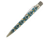 Retro 51 Tornado Rescue Bat Rescue rollerball pen with detailed bat design in black and silver ink.