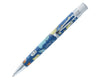 Retro 51 Tornado Rescue dog rescue series ballpoint pen with rescue dog design in blue and white ink.