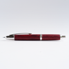 Pilot Vanishing Point fountain pen with a sleek birchwood barrel and gold accents, showcasing its elegant design and craftsmanship.
