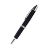 Pilot Vanishing Point fountain pen with a sleek black finish and birchwood accents, showcasing its elegant design and craftsmanship.