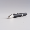 Pilot Vanishing Point fountain pen with black birchwood barrel and gold accents, showcasing its sleek and elegant design.