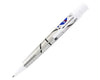 Retro 51 Tornado Mercury 7 rollerball pen with sleek silver finish and modern design, ideal for smooth writing and stylish office use.