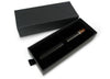 Alexandre Duboc La Flèche limited edition fountain pen with extra-fine nib, sleek black design and gold accents.