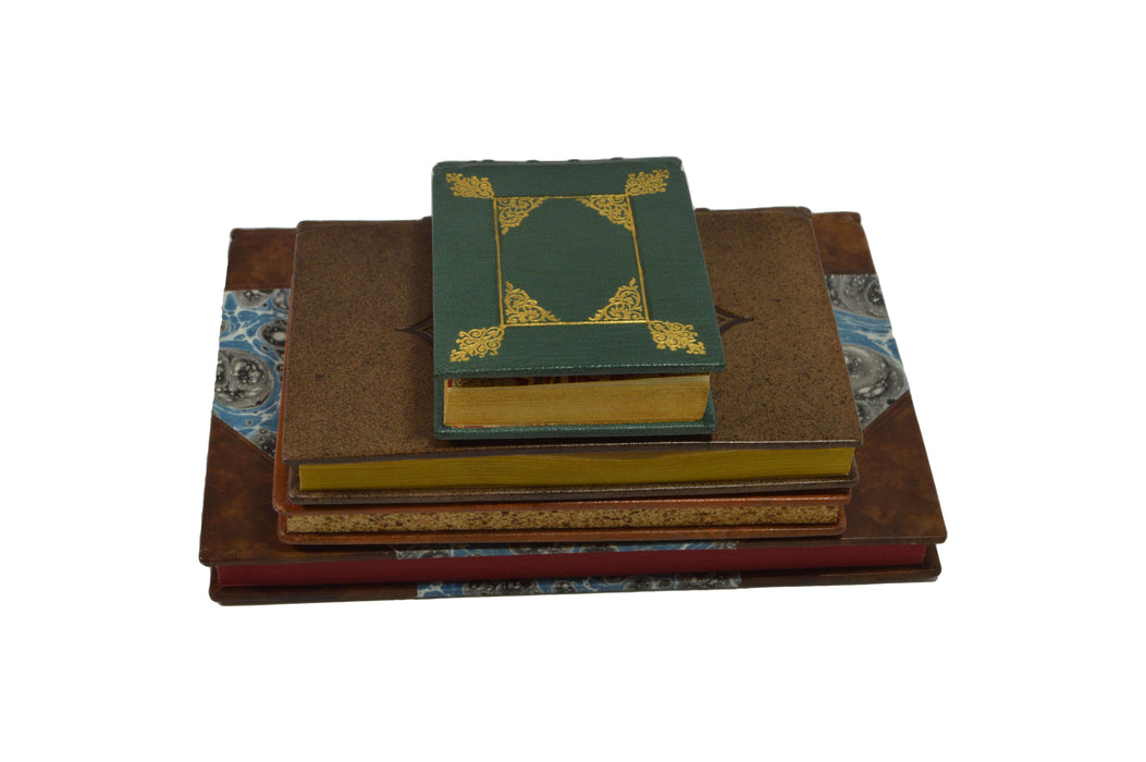 Anima Sola Fine Books journal featuring a classic mid-19th century English sketchbook cover with vintage design.