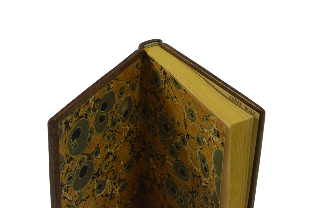 Anima Sola Fine Books Dutch early 17th-century journal with handwritten entries and aged parchment pages.