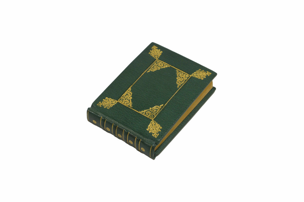 Anima Sola Fine Books small French 18th-century sketchbook journal with aged cover and handwritten sketches inside.