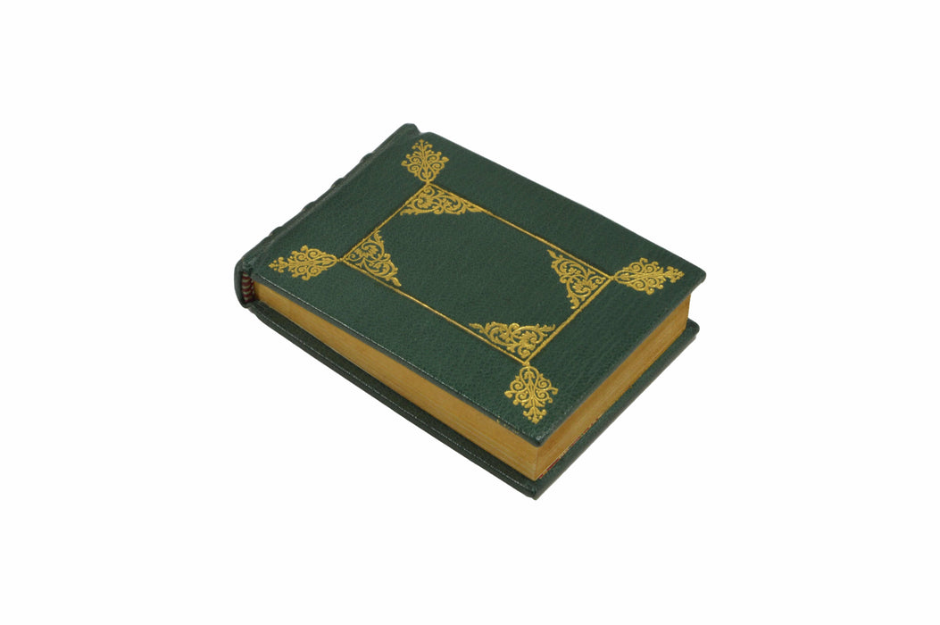 Anima Sola Fine Books small French 18th-century sketch journal with vintage paper cover and handwritten sketches inside.