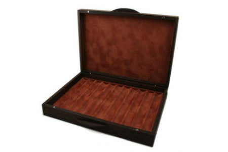 Black Atelier De La Foret 11-pen box with sleek design, ideal for organizing and storing pens and writing instruments.