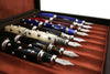 Black Atelier De La Foret 11 Pen Box with sleek design, perfect for organizing and storing pens and writing accessories.