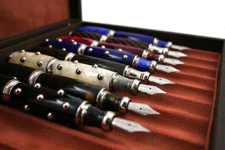 Black Atelier De La Foret 11 Pen Box with sleek design, perfect for organizing and storing pens and writing accessories.