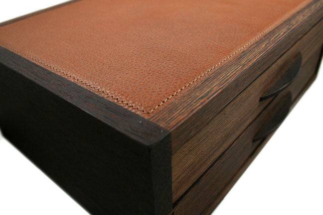 Grey Atelier De La Foret 22 Pen Box, stylish storage case for pens and writing instruments.