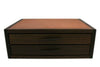 Grey Atelier De La Foret 22 Pen Box for organizing and storing pens in a sleek, modern design.