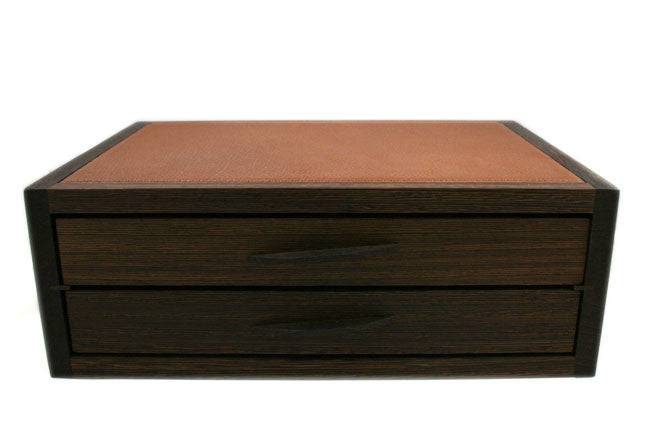 Grey Atelier De La Foret 22 Pen Box for organizing and storing pens in a sleek, modern design.