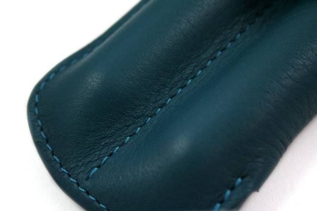 Atelier de la Foret large pen pouch with two pens, available in various colors, designed for organizing writing instruments.