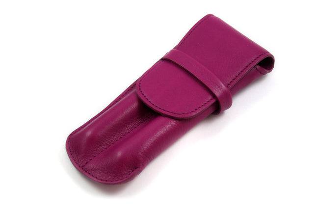 Large Atelier de la Foret pen pouch with two pens, available in various colors, made of durable fabric.