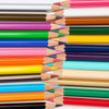 Set of 24 Blackwing colored pencils featuring vibrant hues and sleek black barrels, ideal for artistic projects and detailed coloring.