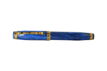 Bexley Aloha from Hawaii Gold fountain pen with gold-colored body and elegant design.