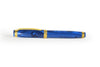 Bexley Carroll Shelby Cobra fountain pen with black and chrome finish, featuring a sleek, elegant design.